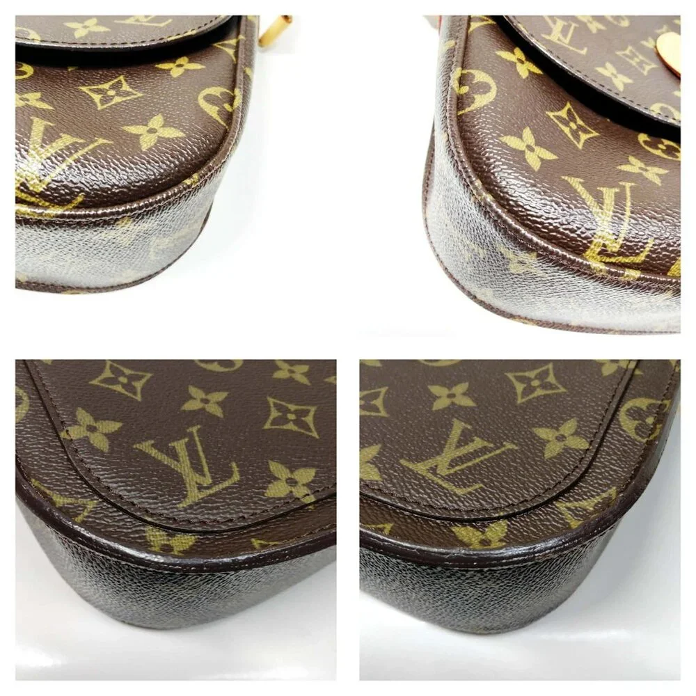 Authentic Louis Vuitton Saint Cloud GM Monogram Canvas Crossbody/Shoulder Bag - Picture 9 of 16
